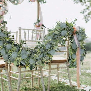 Silver Dollar Eucalyptus Garland