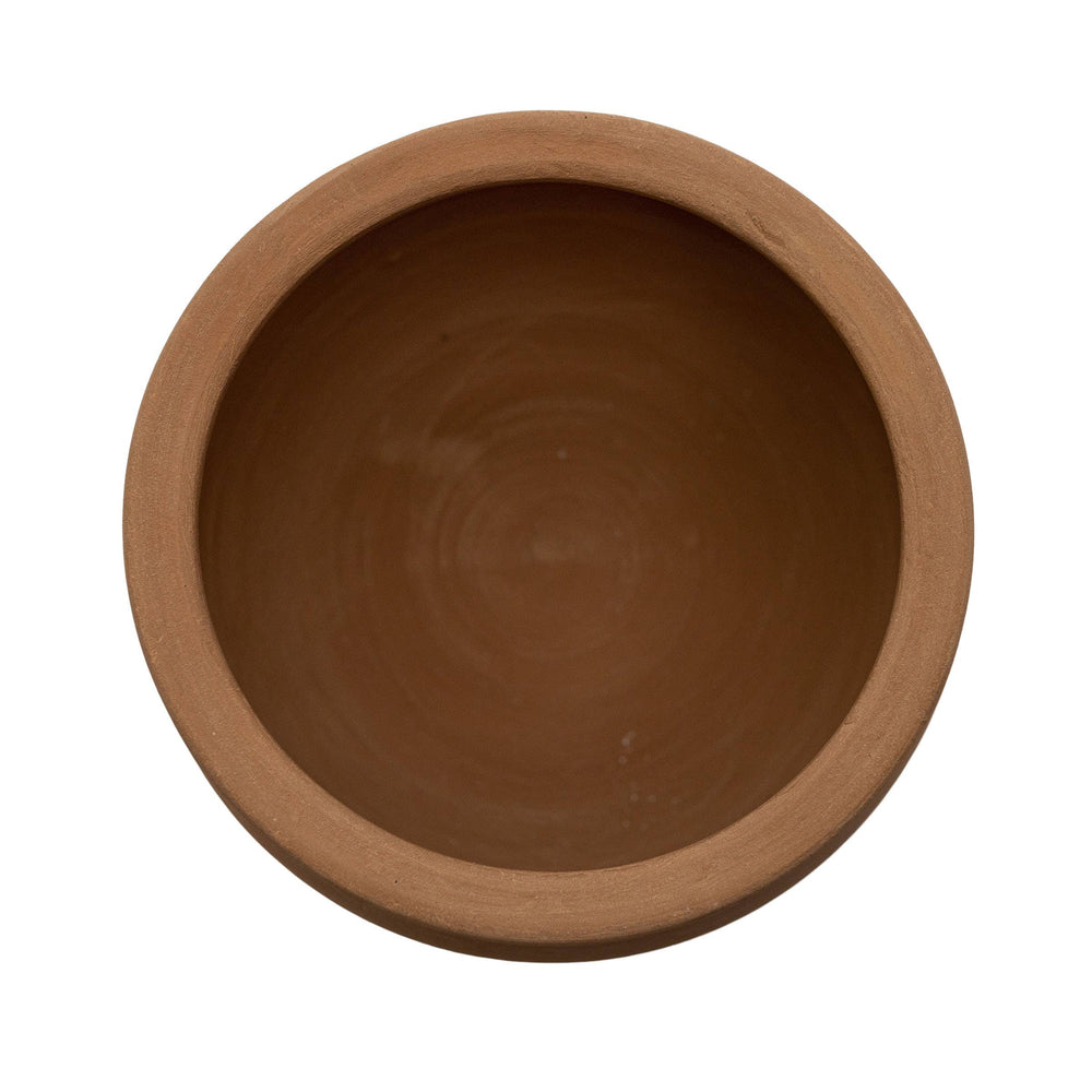 SALE - Ezekiel Natural Terracotta Serving Pot with Lid