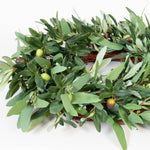 Seeded Eucalyptus & Olive Wreath - 24 Inch