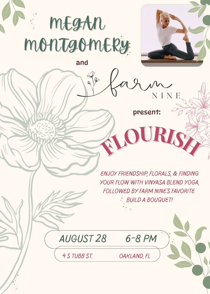 Flourish - Yoga & Floral Workshop