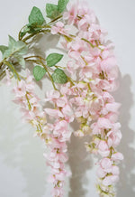 43'' Silk Wisteria Artificial Flower Spray, Hanging Flowers