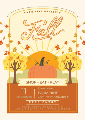Farm Nine Fall Festival Vendor Space